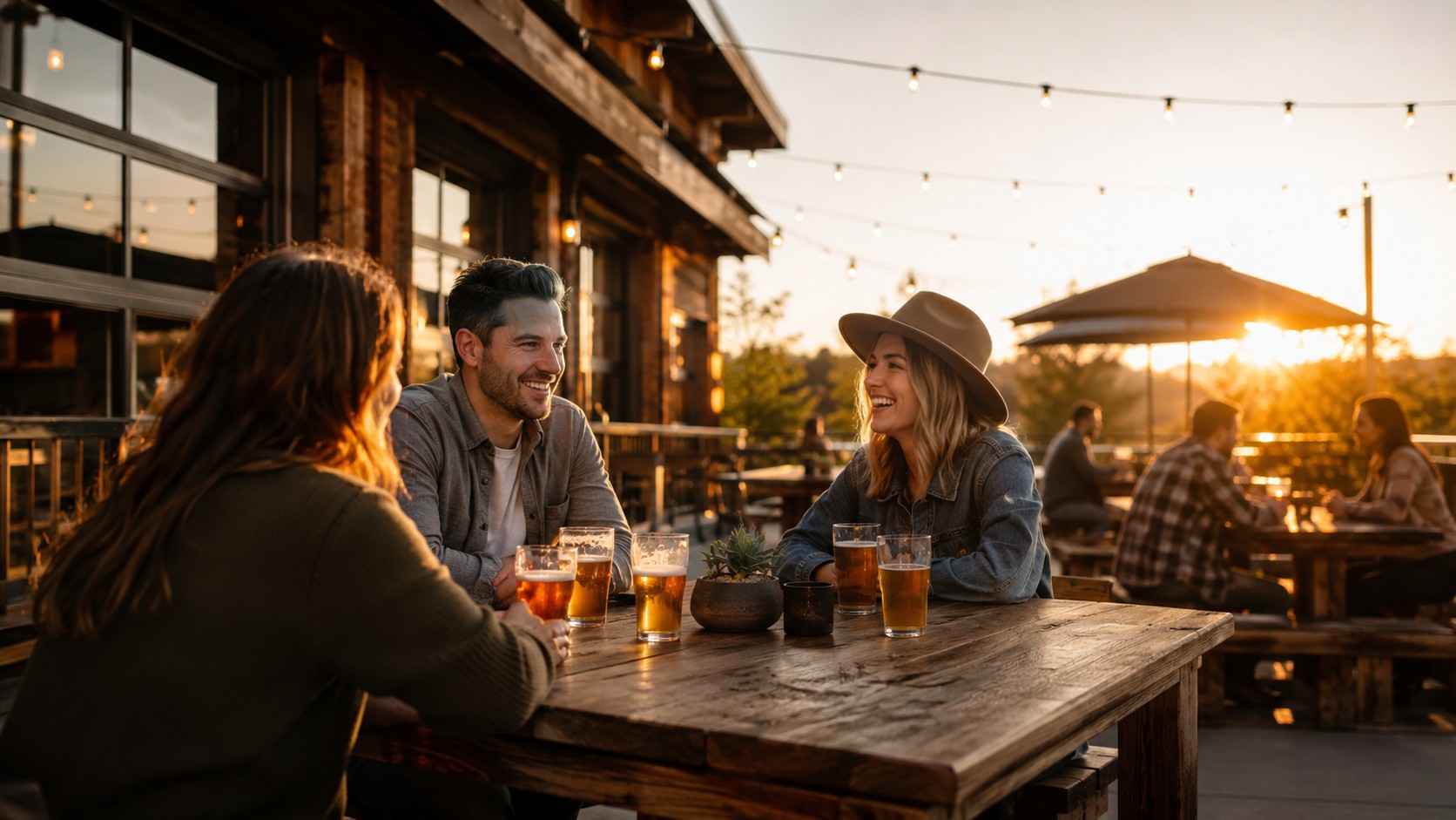 Keystone Craft Brewing taproom interior